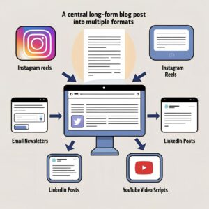 Blogging for small businesses, Content Repurpose